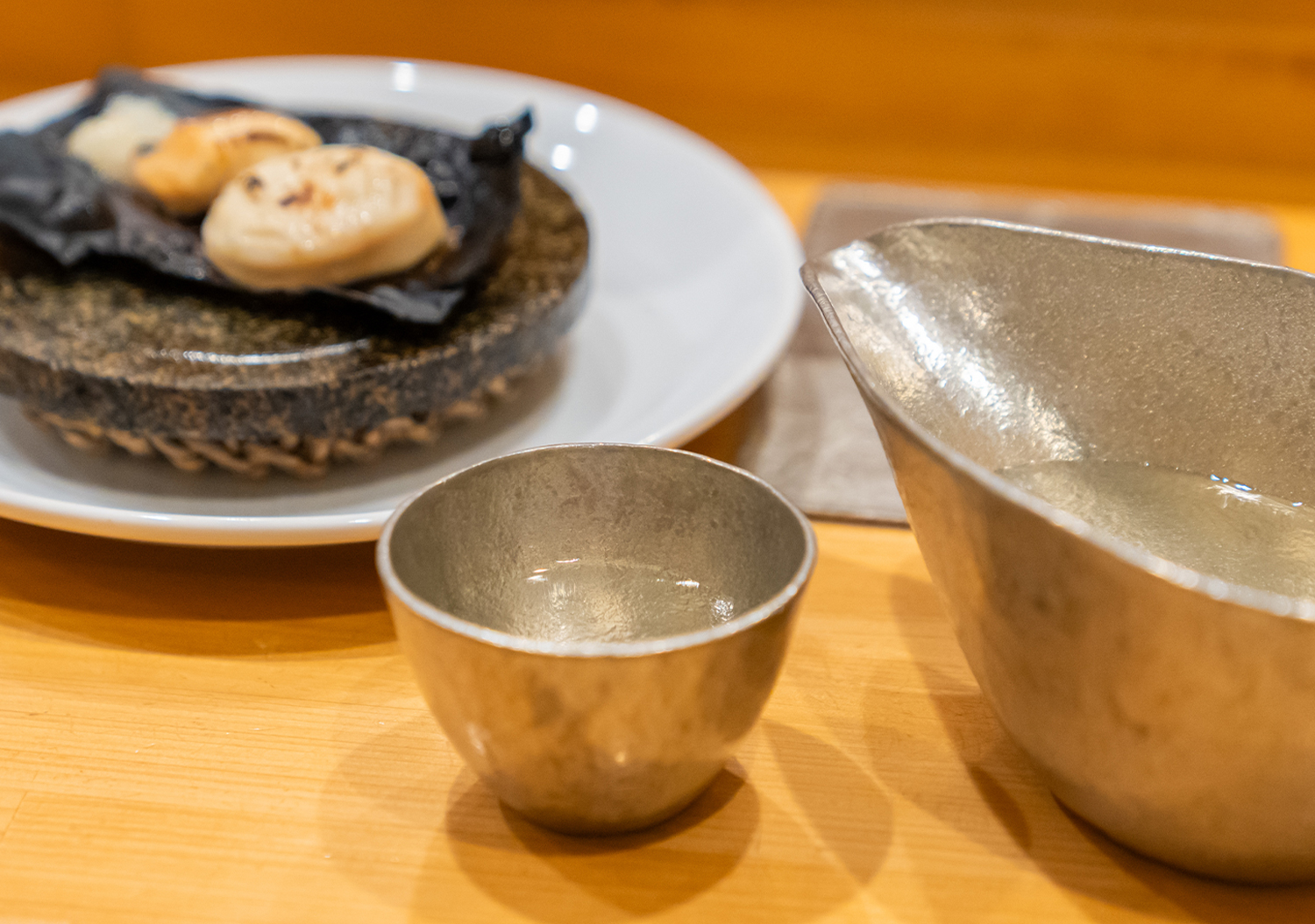 日本酒と料理